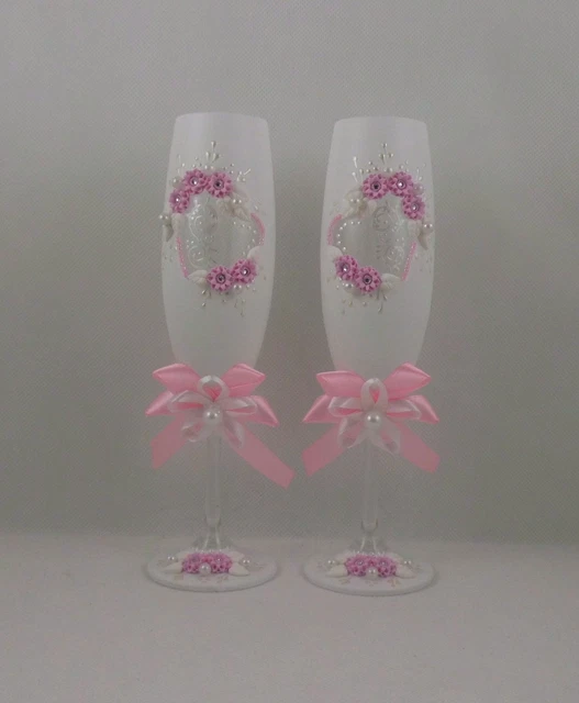 Hochzeitsgläser Verres à Champagne Marriage