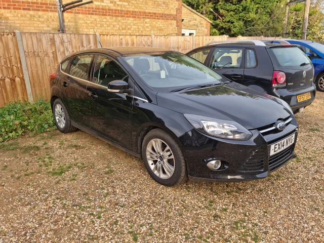 2014 Ford Focus Titanium Nav Eco Boost 999C 98K Miles Black Petrol
