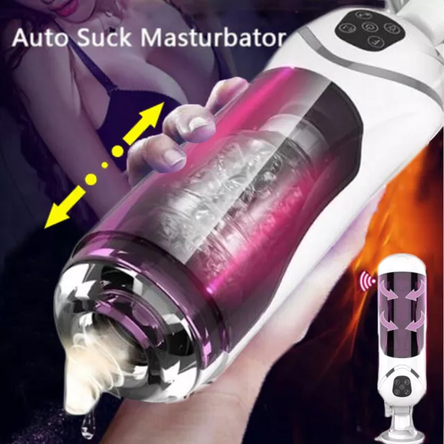 Automatic-Male-Masturbatr-Cup-Smart-Thrusting-Handsfree-Stroker-Toy for Men-Sex