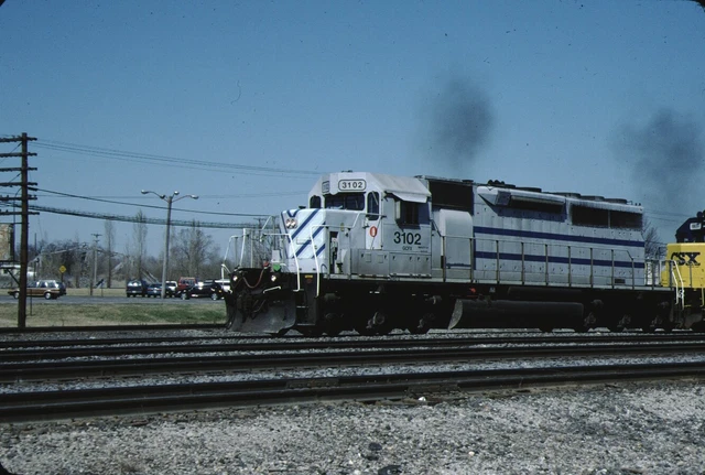 GCFX EMD SD40-2 Kodachrome original Kodak Slide