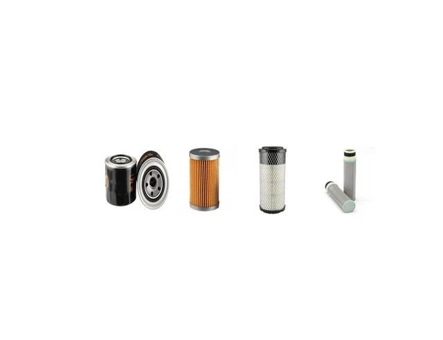Kit De Filtres (huile, Essence, Air) Pour Mini-pelle Kubota KX36-2, KX61-2 - Neuf Sous Emballage - Pièce Détachée