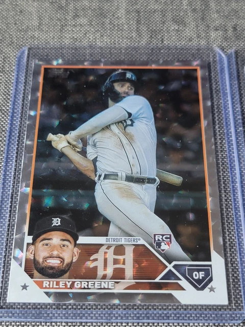 2023 Topps Series Collectors Super Box Silver Foil Board Riley Greene RC