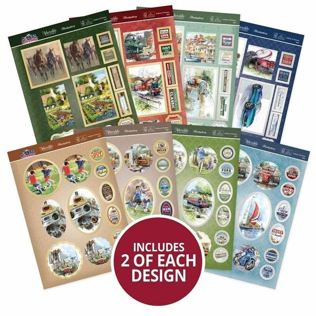 Hunkydory - Hobbies & Pastimes Pyramount Topper Collection - PYRAMOUNT - C27.33