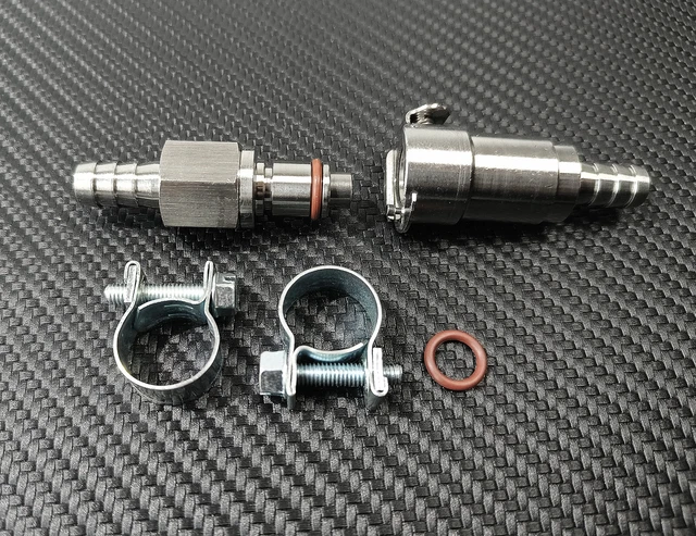 2 Sets BMW / KTM 5/16" Gas Fuel Line Hose Quick Release