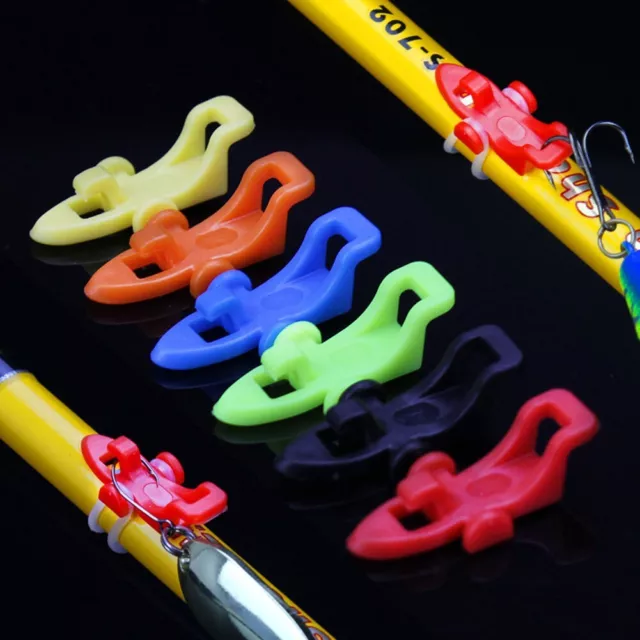 Reliable Fishing Rod Lure Bait Safety Holder 6 color options available
