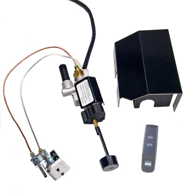 Kit de piloto automático Peterson Real Fyre de bajo perfil gas propano con variable básica