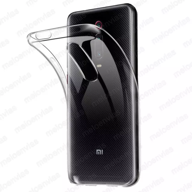 Funda para XIAOMI Mi 9T Gel TPU Carcasa Lisa 100% Transparente