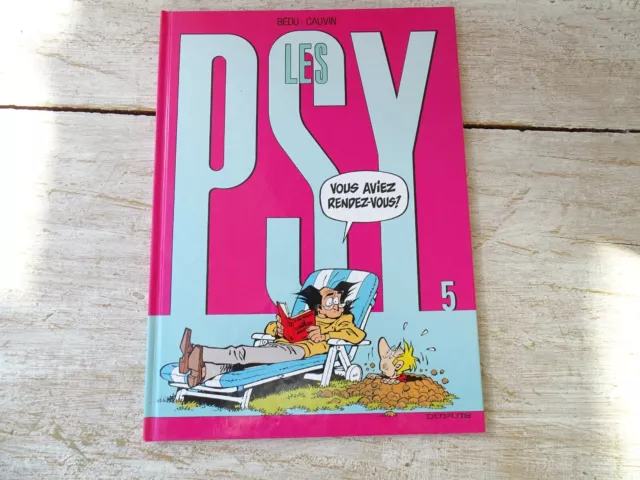 BD - Les Psy - Cauvin - Vous aviez rendez-vous ? - EO 1997