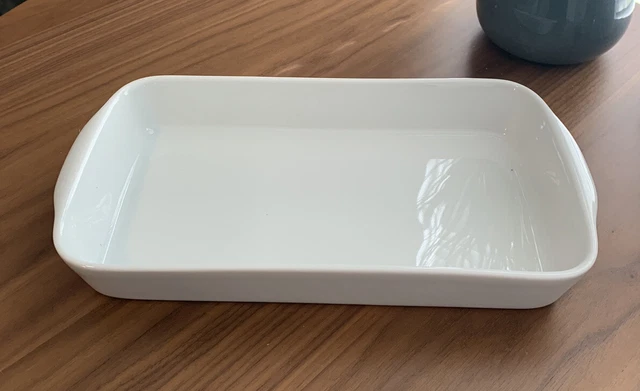 Pillivuyt apilco PORCELAIN Casserole BAKER Pan Lasagna brownie NEW 12x7
