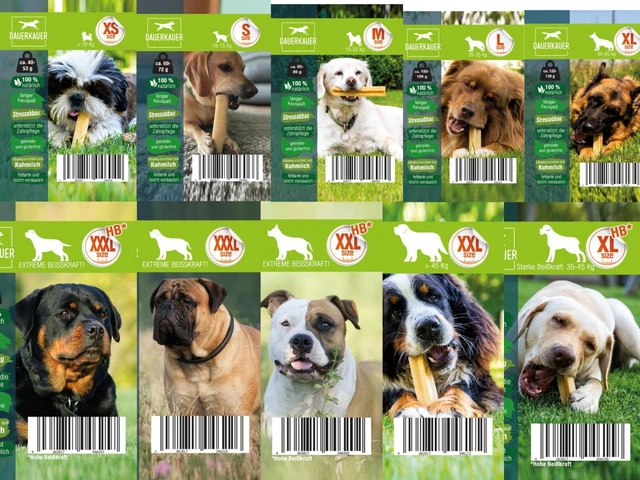 Dauerkauer -Käsekauknochen - Hunde-Milch-Kausnack Leckerli