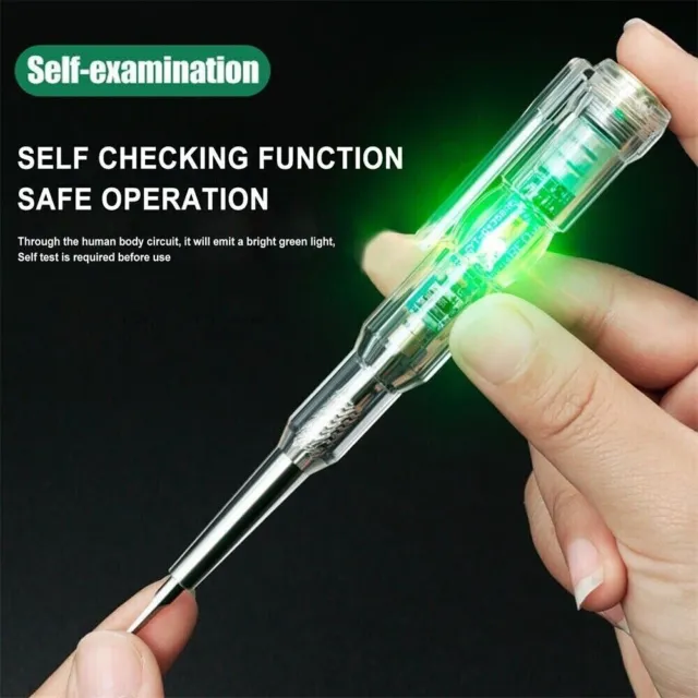 Circuit Tester Screwdriver Continuity Electric Power Voltage Detector UK Seller