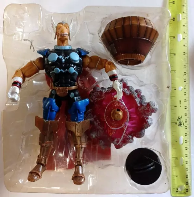 Hasbro Marvel Universe Legends Beta Ray Bill figure W/ Rare Stand