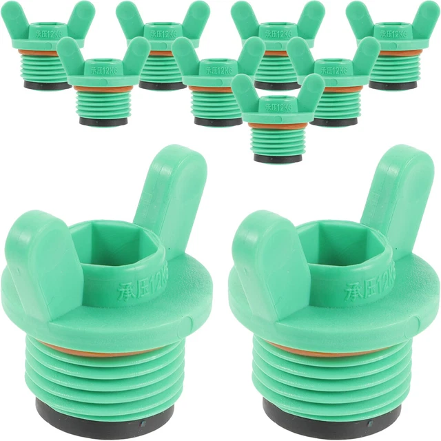 10pcs Plastic Hose Plugs Replaceable Hose Stoppers Water Hose End Plugs Hose