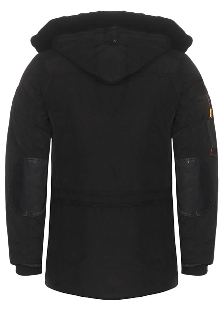 Geographical Norway Very Warm Lined Men's Hooded Jacket Winter Jacket S-3XL