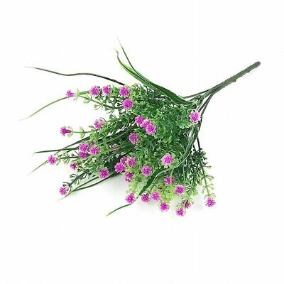 Artificial Small Leaves Plant A Bunch Of 5 Branches Green Grass Gypsophila Decor