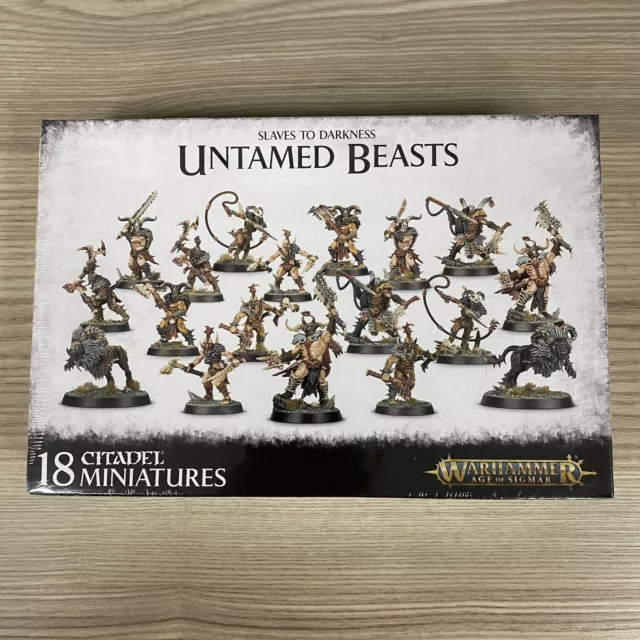 Untamed Beasts Slaves To Darkness Marauders Warband Warhammer Age Of Sigmar Aos