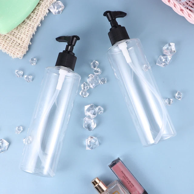 6 piezas Botellas de jabón Maquillaje Botellas de viaje Accesorios de compresión Prensa