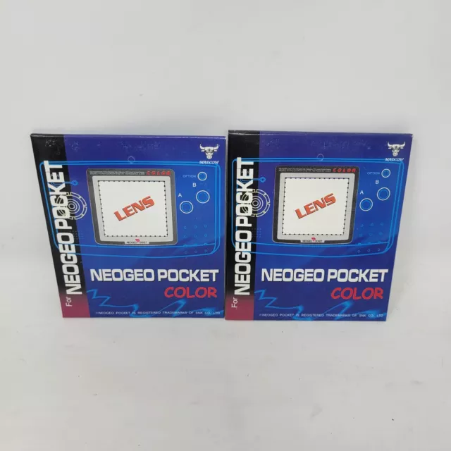 GRAY NEO GEO Pocket Color Replacement Lens Lens PAIR USA Ship w2ps1 $6. ...