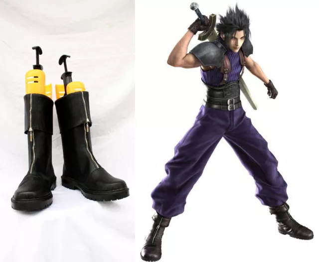 Final Fantasy VII FF 7 Zack Fair Cosplay Schuhe Kostüm Shoes Stiefel boots Neu