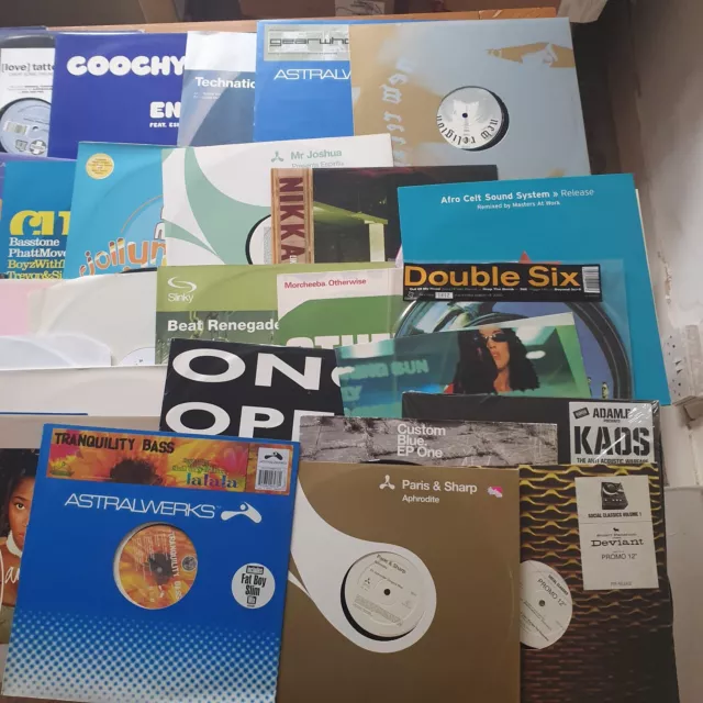 dance vinyl records job lot