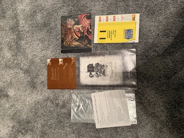 THE ELDER SCROLLS II Daggerfall PC Big Box Game Bethesda 1996 CD Rom £ ...