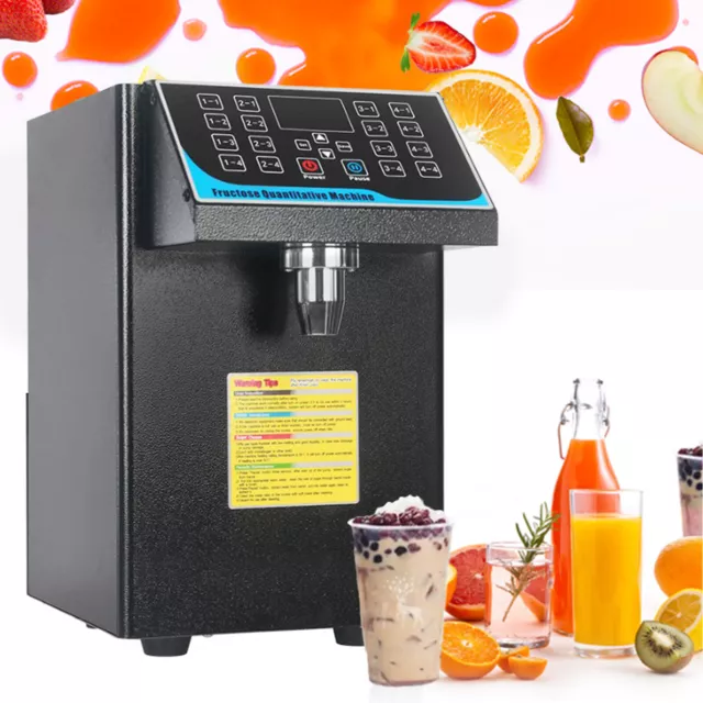Spender Bubble Tea Ausrüstung Fructose Quantitative Maschinen Zuckersirup 220V