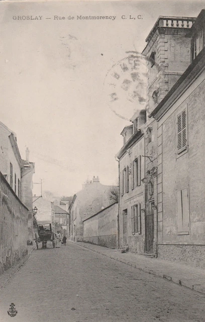 CPA 95 GROSLAY Rue de Montmorency