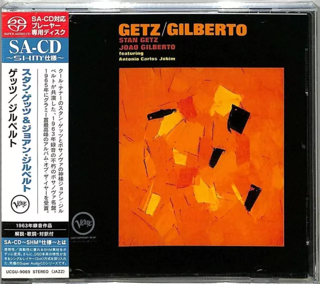 GETZ/GILBERTO 2021 SHM-SACD Japan - Import - Japanese Version F/S Brand New *