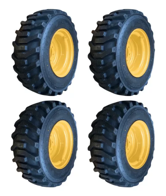 12-16.5 Skid Steer Tires/Wheels/Rims for New Holland(6.5"offset)12x16.5 -12PLY