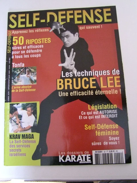 Livre - Bruce lee's Fighting method self defense techniques - Bruce lee - Livres