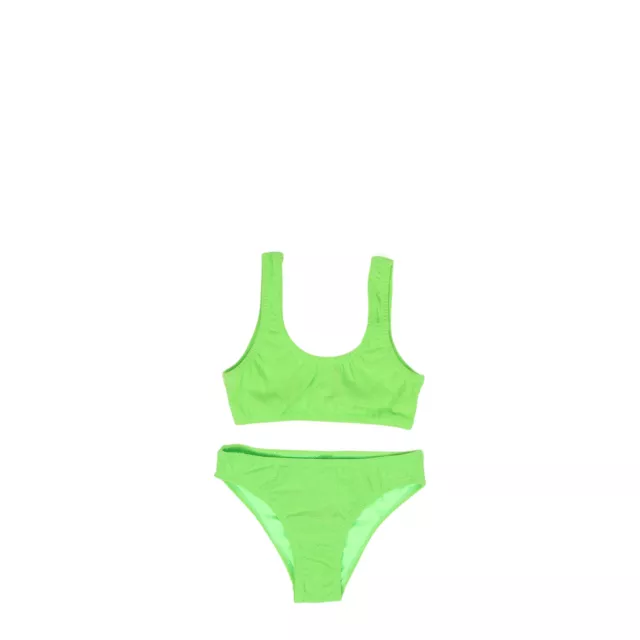 F**k Bikini Top Costume da Bagno Bambina FJ23-1105 VF Fluo Green