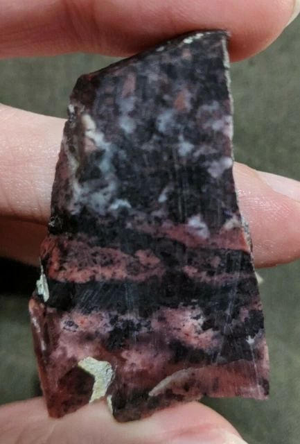 RARE! Sugilite (Sakura Pink) SEMI GEL Rough w/Friedelite & Bustamite - 70.55 ct RARE! Sugilite (Sakura Pink) SEMI GEL Rough w/Friedelite & Bustamite - 70.55 ct