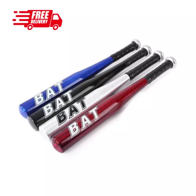 Outdoor Sports Aluminum Alloy Baseball Bat Available in 4 Colours 60 cm