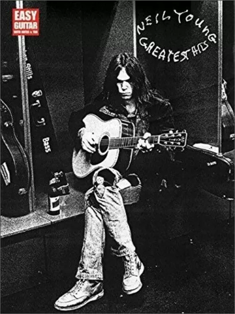 Neil Young - Grandes éxitos, guitarra fácil con notas y pestañas, guitarra fácil con