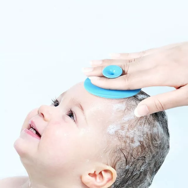 Doux Produit infantile Bébé Brosse De Bain Shampooing Silicone Peigne à cheveux