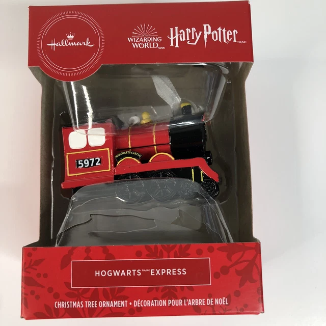 HALLMARK HARRY POTTER Hogwarts Express Train Christmas Tree Ornament