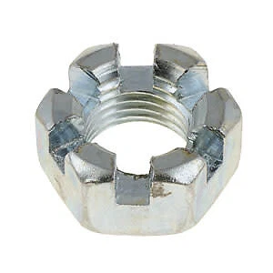 Slipper Spring Slotted Hex Nut