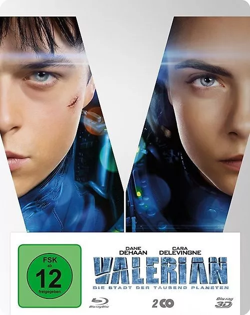 Valerian - Die Stadt der tausend Planeten 3D [Limited Edition, inkl. Steelbook &