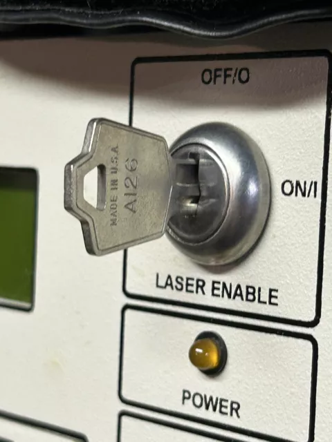 Key for Spectra-Physics Laser Power Supply/Controller Millennia - One Key Only