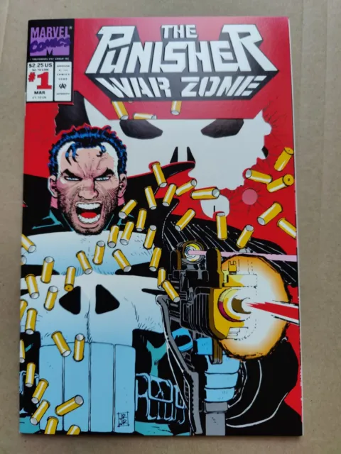 The Punisher: War Zone #1 NM+ High Grade Unciculated 1992 Marvel Comics