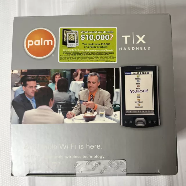 PALM TX Handheld PDA - Bluetooth - Wi-Fi - Box Accessories Case