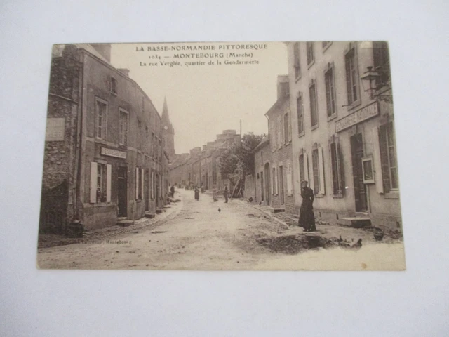 Cpa Dos Vert Marne 51 Fismes Rue De La Huchette