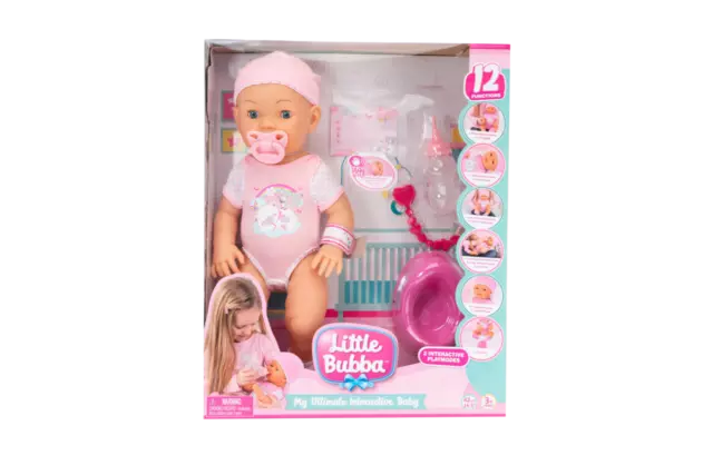 Little Bubba My Ultimate Interactive Baby Doll from Tates Toyworld