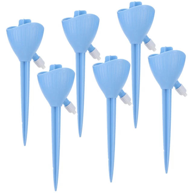 Lot De 6 Boules D'Arrosage Automatique Pour Plantes En Pvc - Pour Plantes D'Intérieur Et D