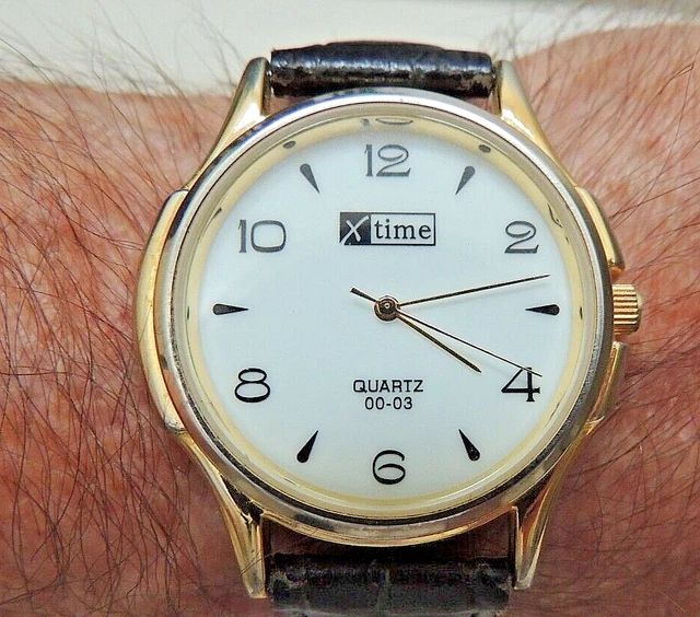 Montre Publicitaire MEDIAMETRIE - Pile Neuve - Fonctionne - Boîtier Transparent - Envoi Gratuit