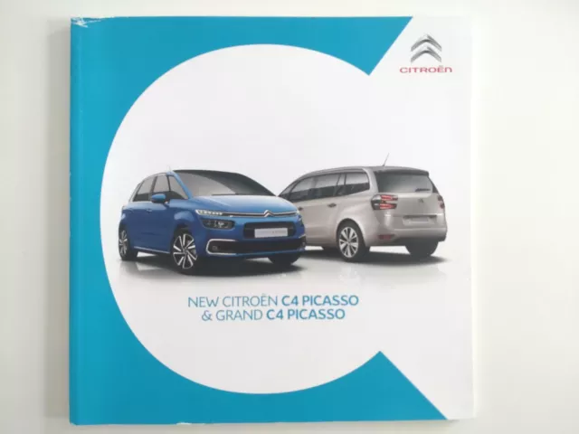 Citroen C4 Picasso & Grand PureTech Blue HDi UK Brochure 2016