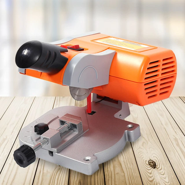 Mini Cut-Off Saw Tool Wood Metal Angle Mould Cutter 3/8-Inch Arbor Home Tool New
