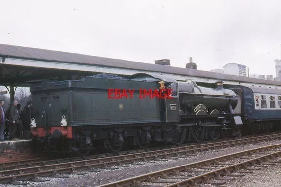 Photo  1986 Gwr Loco Hagley Hall Arrives From Ludgershall At The Andover 1986 Ra