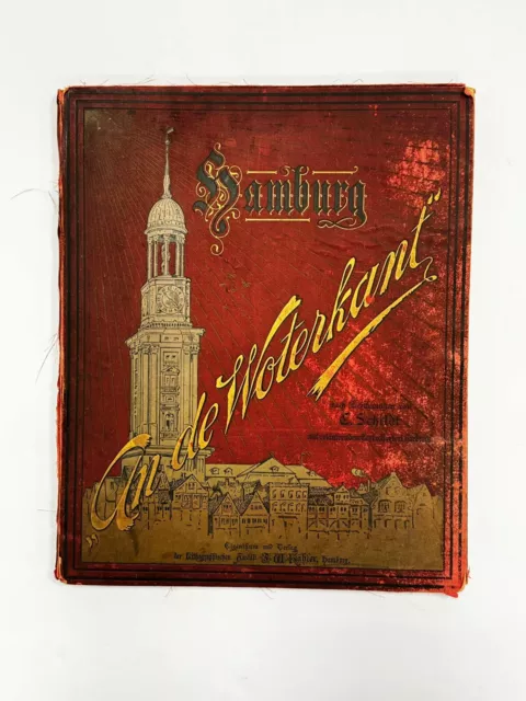Antiquarische Sammlung "Das alte Hamburg" , 16 Drucke - Selten! -