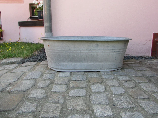 GRO E ZINKWANNE GARTEN M BEL GEBRAUCHT KAUFEN visual data 6